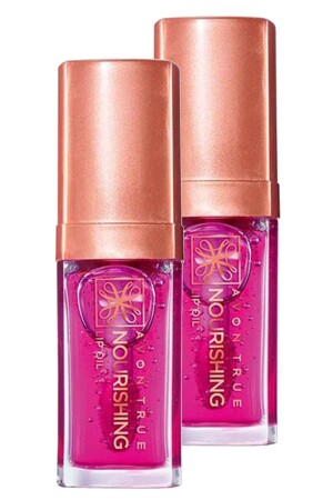 True Nourishing Lip Oil 7 Ml. Blossom Set of Two - Avon