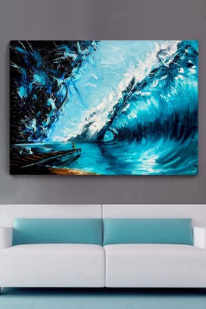 Tsunami und Brandung Spezial 100x140 cm TSNMSRFSPCS012 - ColorVision
