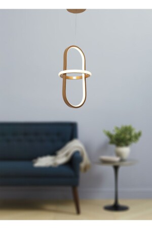 Tt006-1-esk Petite Model Single Antique (White Light) LED Chandelier TT006-1-ESK-BYR MINION - TT AYDINLATMA