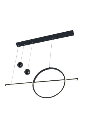 Tt026-sy Matte Black (Daylight) Led Chandelier TT026-SY-GNR - TT AYDINLATMA