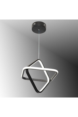Tt316-sy 2square Model Matte Black (Daylight) Led Chandelier TT316-SY-GNR 2square - TT AYDINLATMA
