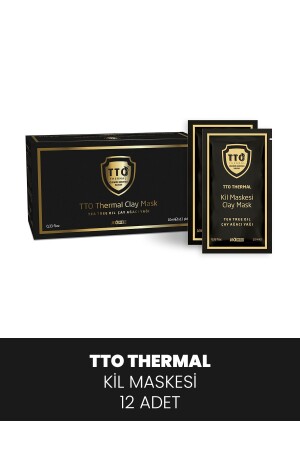 Tto Clay Mask Pack of 12 (Tea Tree Oil) ECZ29 - jeomed