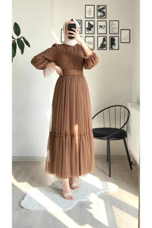 Tulle Hijab Dress - Cym Butik