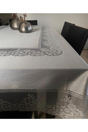 Tulle Tablecloth Stylish Design Lacy Carefree - Biocotton