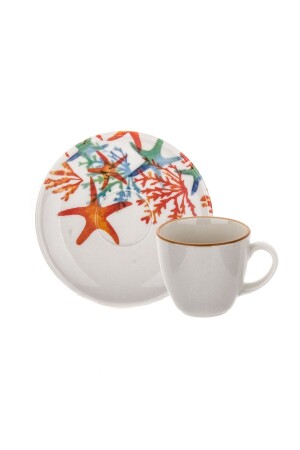 Tulu Luna 12 Piece Coffee Set Db1064 58TKT000396 - Tulü Porselen