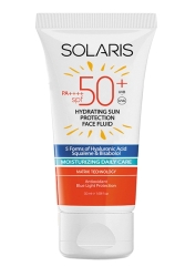Tüm Cilt Tipleri Için Nemlendirici Etkili Ve Kolay Emilen Güneş Kremi Spf 50 (50 ML) 8683052300643 - SOLARIS
