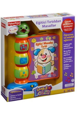 Tuna N3835 Fp Pädagogischer Geschichtenerzähler Raupe / Türkisch / Viel Spaß und Lernen - Fisher Price