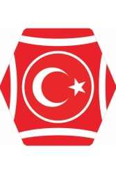 Türk Bayraklı Altıgen Plastik Çıtalı Uçurtma U101 - Onur uçurtma her çocuğun bir masalı olmalı
