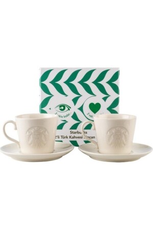 Turkish Coffee Cup Set 2 Li türkkahvesi123 - Starbucks