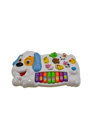 Turkish Music Educational Dog Figure Piano Farm Animals TNGSTR117 - Can Ali Toys