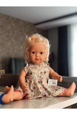 Turkish Speaking Blonde Girl Meat Doll 60 Cm 7208 - Gamze Oyuncak
