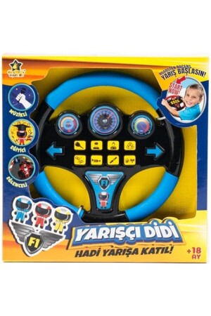 Turkish Speaking Musical Steering Wheel Horn Sounder Provides Multi-Purpose Driving Experience BT 263 - can oyuncak