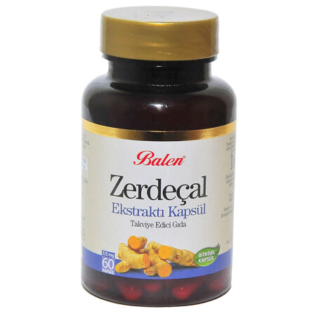 Turmeric Extract 60 Capsules - Balen