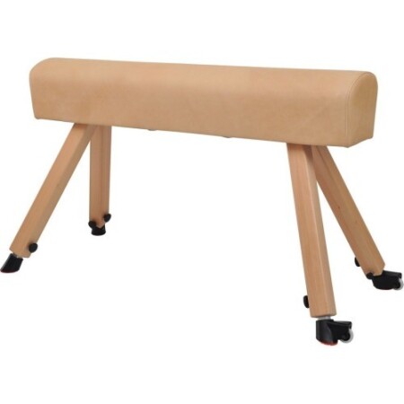 Turnpferd Coma-Sport GS-322 – Holzbeine, Echtleder - Coma-sport