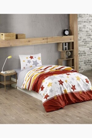 Tutku Ranforce Single Youth Bettbezug-Set A02. 390. HINGABE - Kristal
