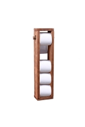 Tuvalet Kağıtlığı Ahşap Banyo Wc Kağıtlık 3008 3008-1 - Weblonya
