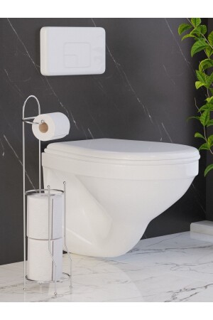 Tuvalet Kağıtlığı Tuvalet Kağıdı Standı Banyo Düzenleyici Banyo Organizer SB161C - SUNTEL BANYO VE MUTFAK AKSESUARLARI