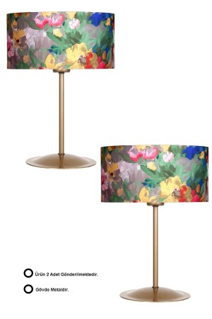 Two-005 Antique Matte Gold Metal Lampshade ABJTWO-005 - epifanio
