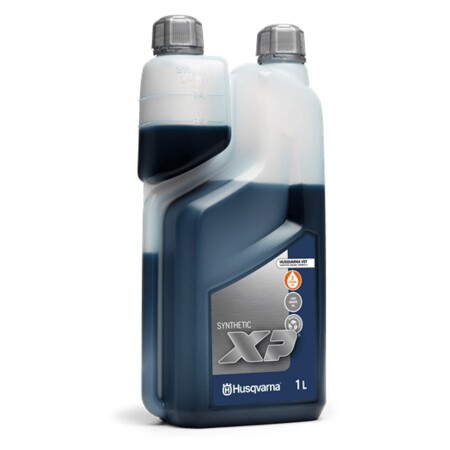 Two-stroke engine oil with dispenser HUSQVARNA XP Synthetic, 1L - Husqvarna Accessories