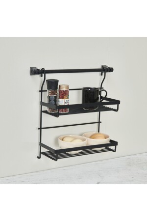 Two Tier Spice Set – Black EVİDEA12582 - vomex