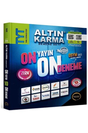 Tyt 2024 10 Broadcasts 10 Trials All with Video Solution - Altın Karma