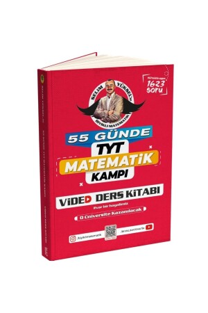 Tyt Mathematics Camp in 55 Days Video Course Book Selim Yüksel BM2Lİ2023SONSUZKAMP - Bıyıklı Matematik