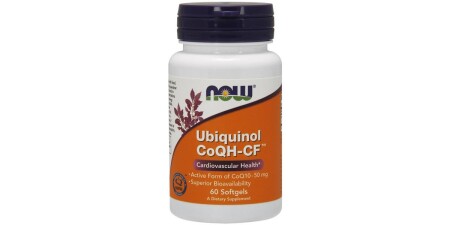 Ubiquinol CoQH-CF - 60 softgels - NOW Foods