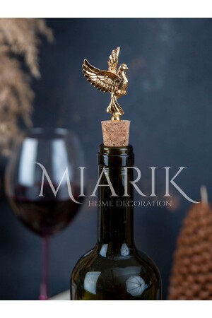 Ucan Kuş Bottle Mushroom, Wine Cork, Wine Stopper, Oil Can Stopper, Oil Can Mushroom UCANKUSSARAPMANTARI - MIARIK DESIGN & DEKORASYON