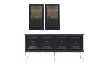 UK Black Luxury Console - Cadde Yıldız