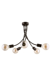 Ülgen 5'li Siyah Avize ÜLG-05 - BSA LIGHTING