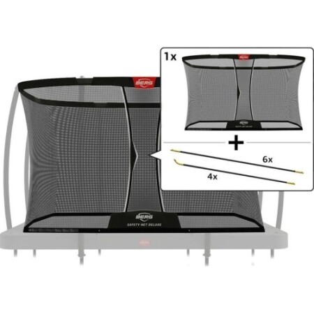 Ultim Safety Net Deluxe - Netting 330 + Tent Tubes - BERG