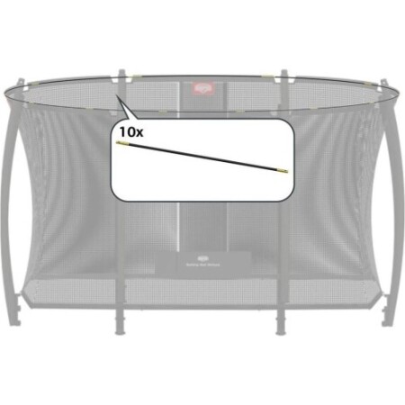 Ultim Safety Net Deluxe - Set Tent Tubes 330 (.00/.01) - BERG