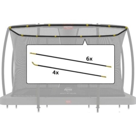 Ultim Safety Net Deluxe - Set Tent Tubes 330 (for .02 ver.) - BERG