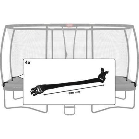 Ultim Safety Net DLX XL - Buckle (900mm) (4x) - BERG