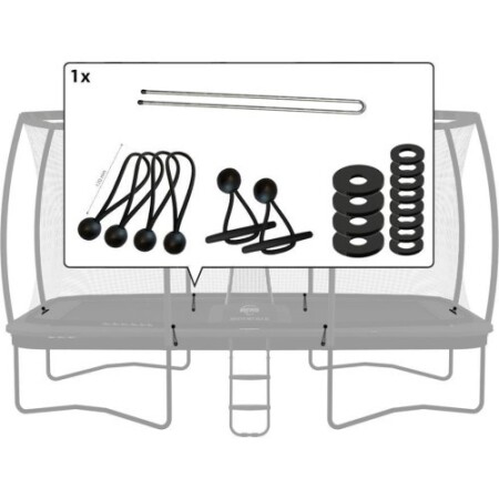 Ultim Safety Net DLX XL - Fasteners 410 & 500 - BERG