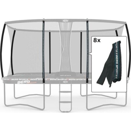 Ultim Safety Net DLX XL PB - Pole Sleeves (8x) - BERG
