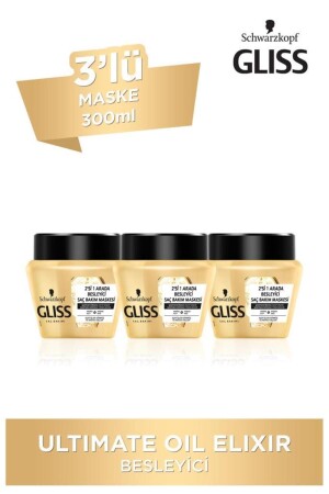 Ultimate Oil Elixir Mask 300 Ml - Gliss