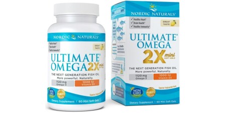 Ultimate Omega 2X Mini D3 Vitamini İçerir - POWERBODY