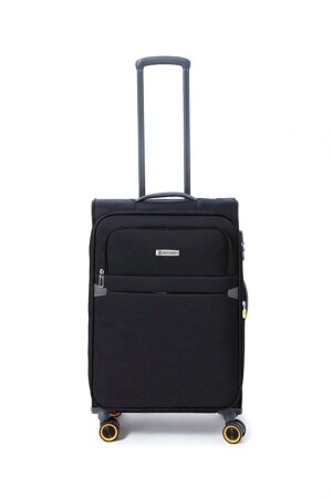 Ultra Light Black Unisex Medium Size Suitcase PC6000-02 - Pierre Cardin