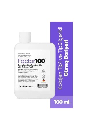 Ultra Moisturizing High Protection Spf50 100ml Sunscreen - Factor100