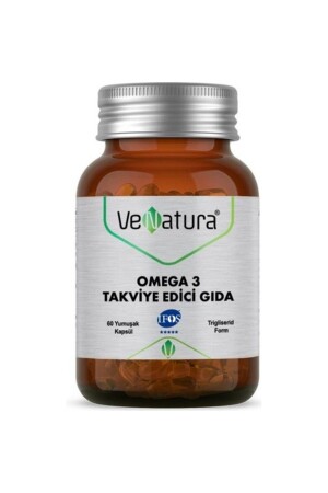 Ultra Omega 3 Food Supplement 60 Soft Capsules - Venatura