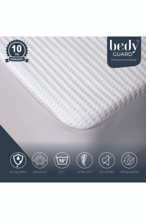 Ultra Soft Liquid Proof Mattress Protector Mattress Does Not Make Noise - Bedy Guard
