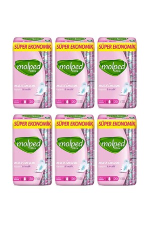 Ultra Süper Ekonomik 20'li Uzun X 6 Paket - Molped