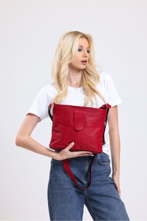 Umhängetasche aus echtem Leder ÖZCMODEL - fubileather