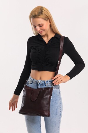 Umhängetasche aus echtem Leder ÖZCMODEL - fubileather