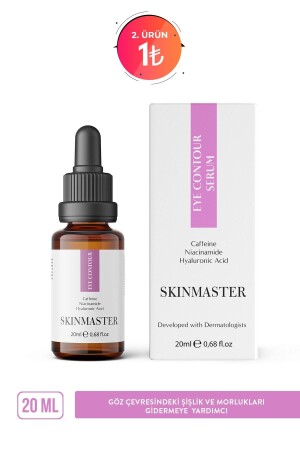Under-Eye Appearance Supporting Anti-Puffiness and Bruising Eye Contour Serum (caffeine 5% + Ha + B3) - Skinmaster