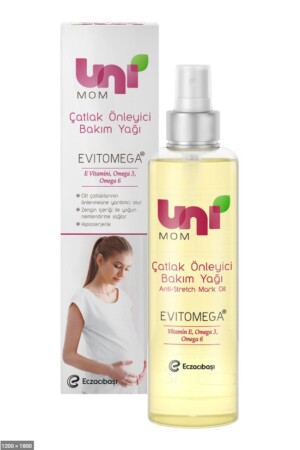 Uni Mom Çatlak Önleyici Bakım Yağı 140 ml - Uni Baby