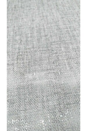 Uni-Tapete mit Korbgemuster in Grau und Silber (5M2) - Oskar