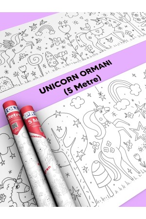 Unicorn Forest Giant Coloring Sheet UNCRNORMN01 - Proll
