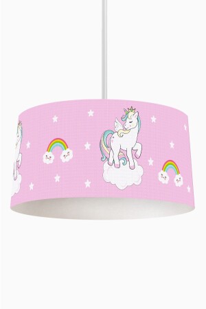 Unicorn Patterned Children's Room Pendant Chandelier TLAV-170 - Talia Home